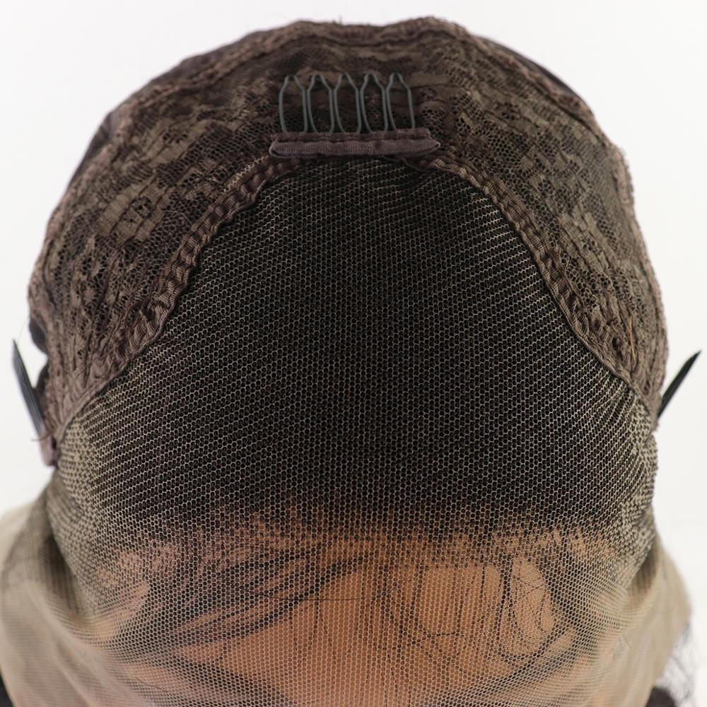 DOROSY HAIR Long Body Wave Synthetic Lace Front Wigs for Black Women Heat Resistant Fiber Natural Black Color Wigs