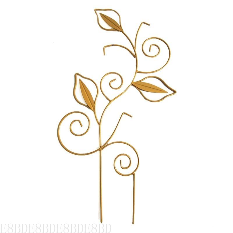 E8bd traliccio per pianta in vaso mini giardino traliccio Casa pianta traliccio Arrampicata fai -da -te: Oro