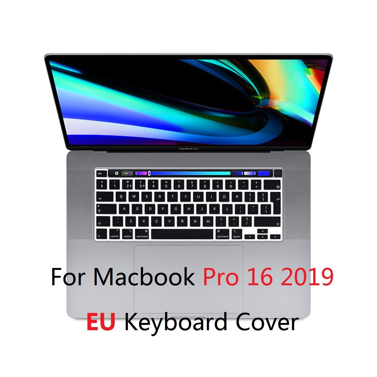 Eu Layout Keyboard Protector Voor Macbook Pro 16 A2141 Toetsenbord Cover Silicium Voor Macbook Pro 16 A2141 Keyboard Skin