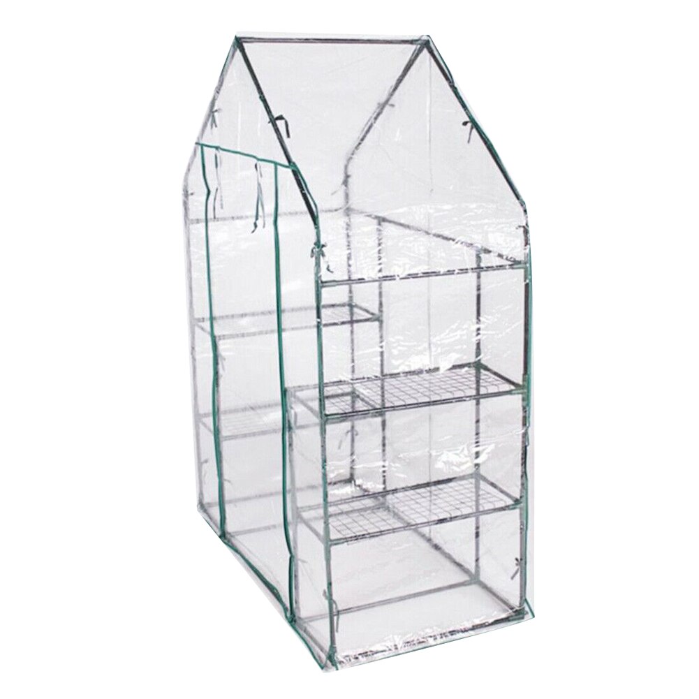 Vedenpitävä anti-uv pvc lämmin kasvihuone muovi taitettava kirkas kansi kukka bonsai kasvi suojaava teltta puutarhatarvikkeet