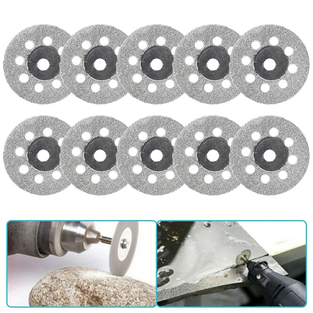 42pcs HSS Mini Circular Saw Blade Set Resin Cut-Off Wheels Disc Diamond Cutting Blade Metal Cutter Power Tool for Dremel Drill