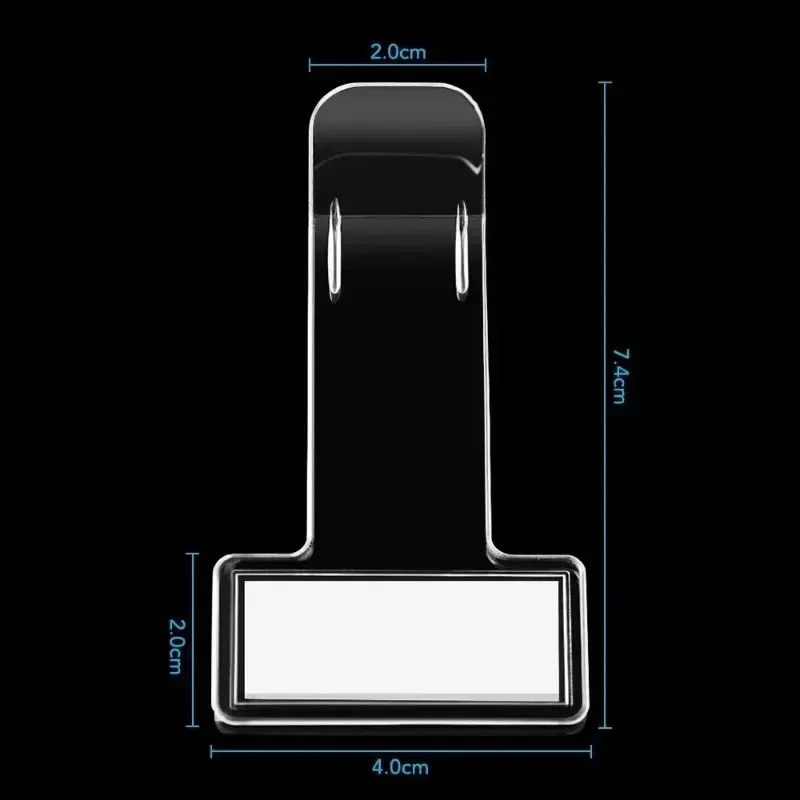 5 STKS Parkeer Ticket Clip Voorruit Kaart Rekening Houder Mount Fastener Organizer Auto Styling Voorruit Stickers Home Office