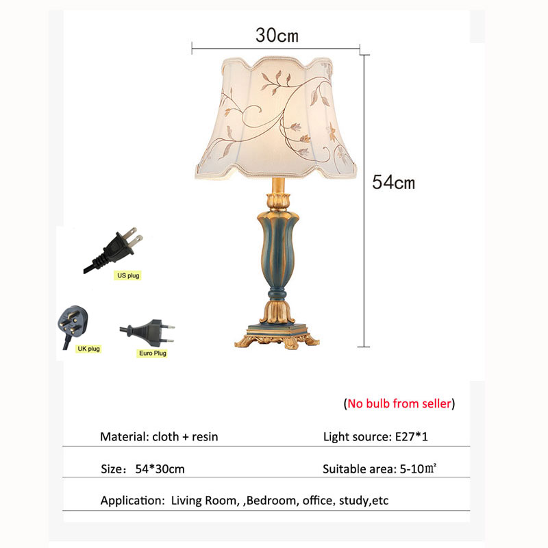 Moderne hotel sengelampe bord nordisk indvendigt stof skrivebordslampe klassisk high-end luksus husholdning stue studie skrivebordslampe