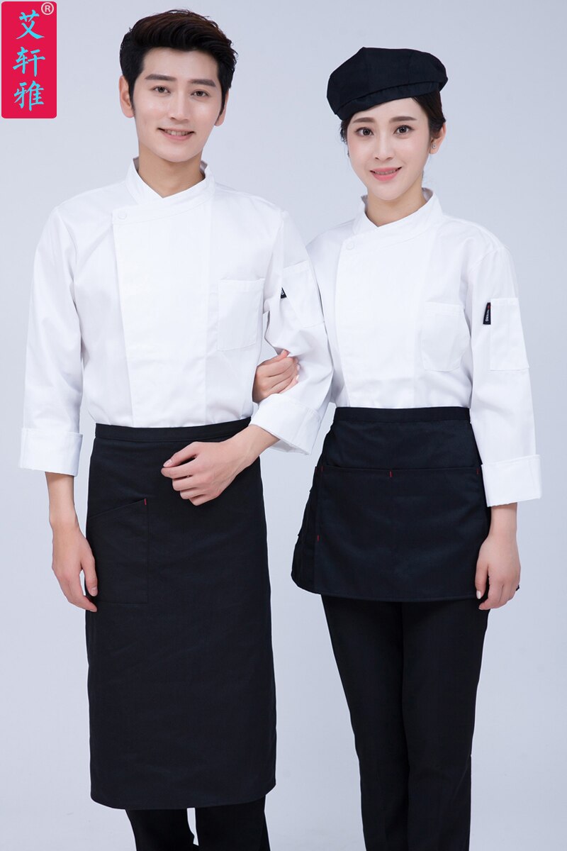 Chef Uniform Summer Short-sleeve pocket Breathable Restaurant Food Service Chef Jacket Kitchen