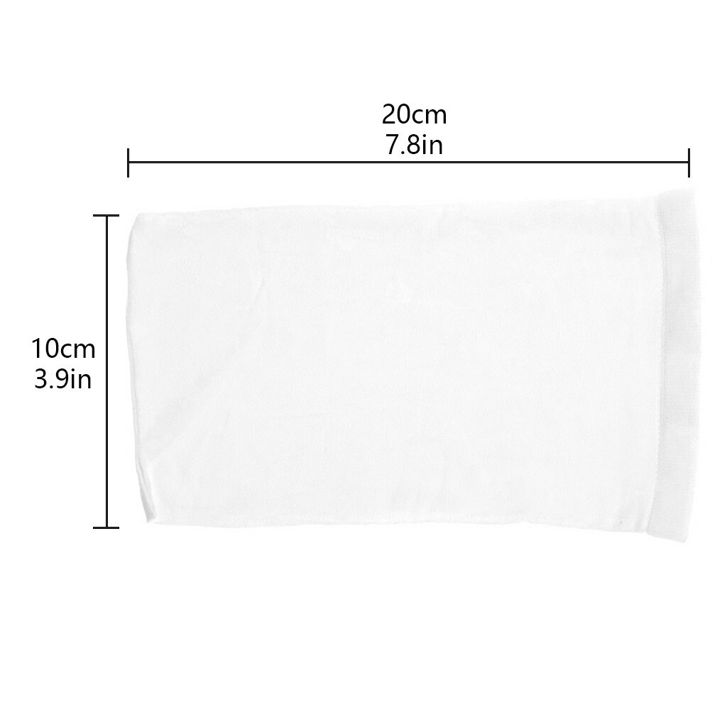 5/10/20Pc Swimming Pool Aquarium Fish Tank Filter Bag Mesh Net Sump Felt Sock Nylon Replacement White Filters Accessories Tool