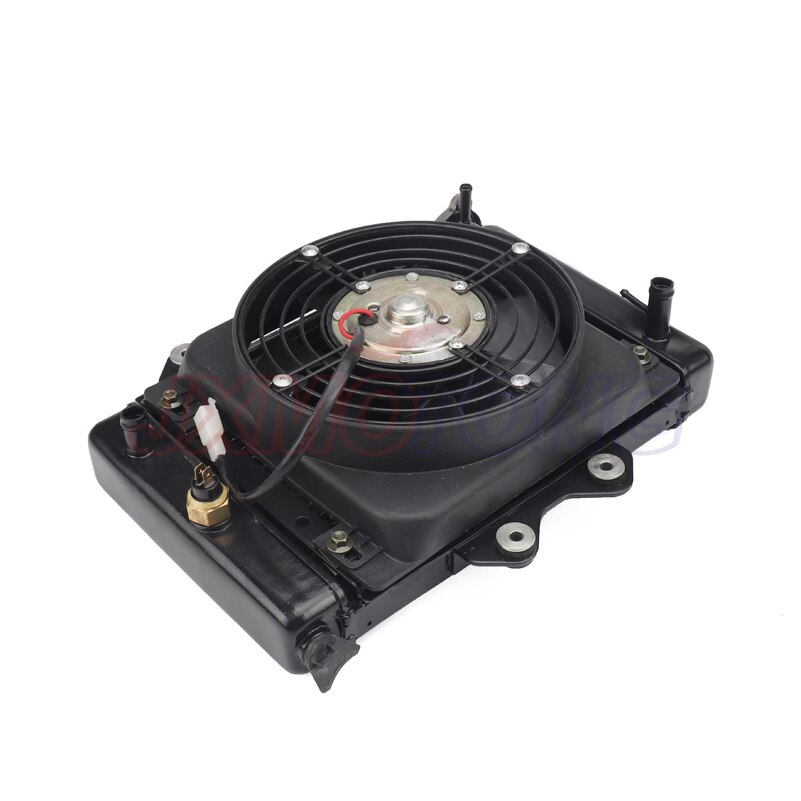 Motorcycle Water cooling engine cooler Radiator cooling 12v fan for motorcycle 200cc 250CC moto Quad 4x4 ATV UTV parts