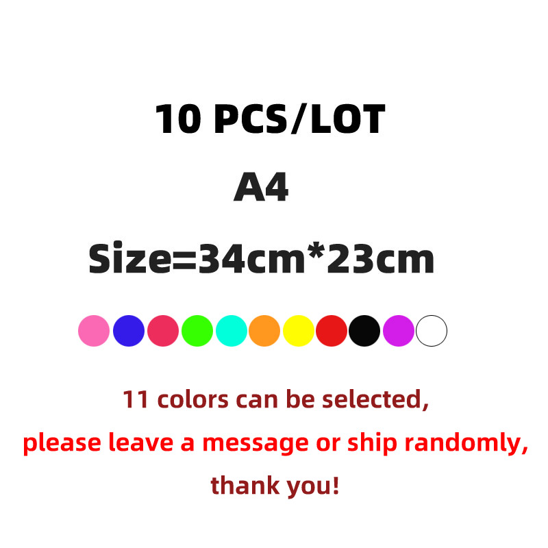 Bolsa A4 de tela Oxford para documentos, carpeta para documentos, papelería, B5 B8 A5, proveedores escolares, archivador Escolar: A4 10PCS