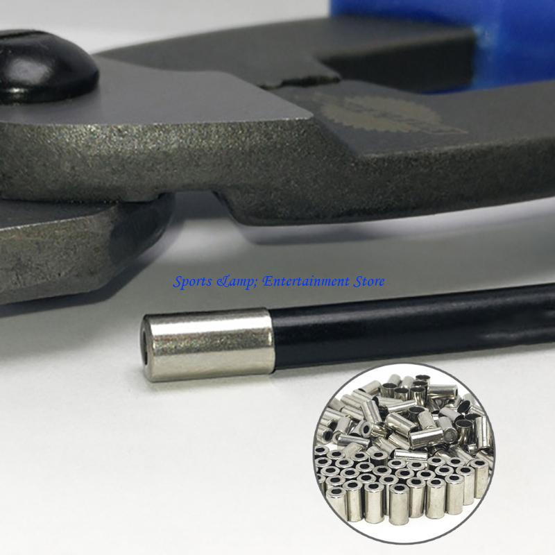 G7NF 100Pcs Bike Brake Cable End Caps Brake Cable Housing Ferrule End Caps Durable