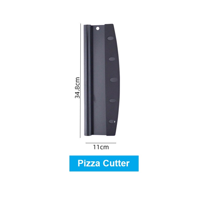PizzAthome 12 Inch Pizza Peel with Pizza Cutter Aluminum Pizza Shovel Hard Coating Wooden Handle Pizza Peel Pizzas Spatula: Pizza Cutter