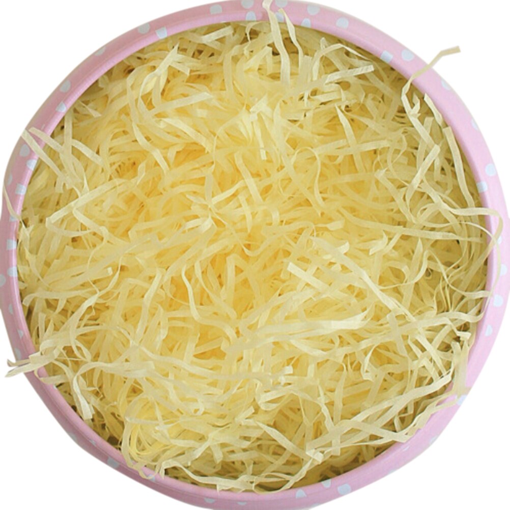 100g/ pakke flerfarvet håndværk strimlet krøllet papirkurv strimlet strimlet silkepapir græsfylder bryllupsfest