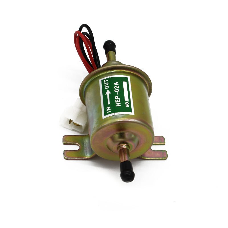 Universal 12V Electric Fuel Pump Low Pressure Diesel Petrol Fuel Pump for Car Motorcycle: Default Title