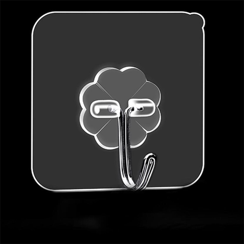 LILYES Techo Transparente 10/30/50Pcs Fuerte Gancho Colgante Autoadhesivo Almacenamiento De La Pared | México