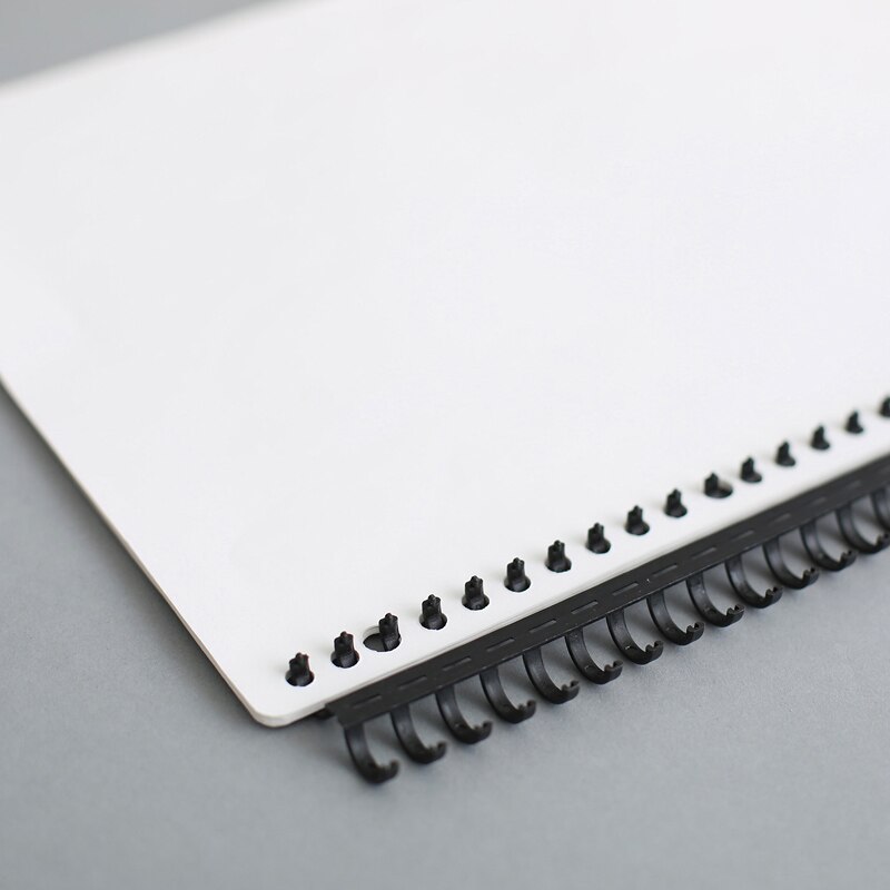 10 Stuks 16Mm A4/A5/B6/A7 Binding Ringen 30 Hole Losbladige Binding Strip plastic Losbladige Ring Binding Clip Losbladige Gesp