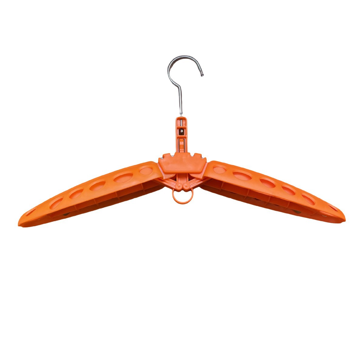 DEZITION Duikwetsuithanger Opvouwbare duikpakhanger Surfdroogpak Verdikt rek Snorkelen Surfuitrusting Hangerstandaard: Oranje