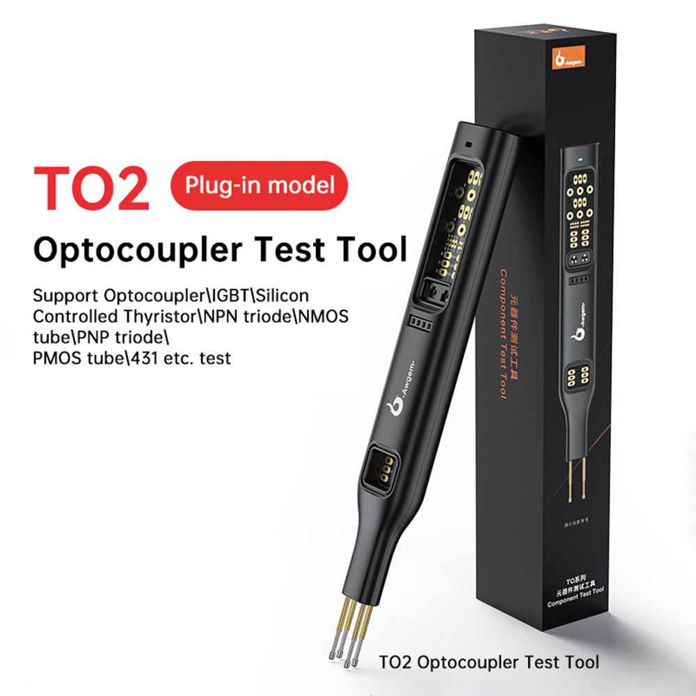 Optocoupler Tester Optocoupler Test Detection Tool Optocoupler Online Test Module Optocoupler Electronic Repair Tool: Brown