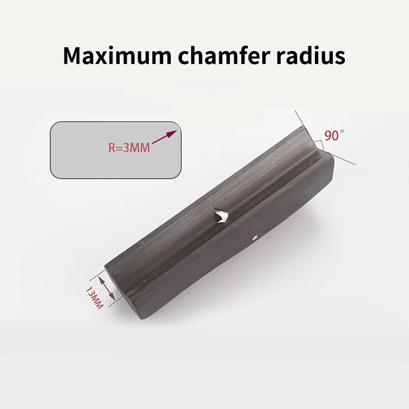 Ebony Small Edge Rounding Plane For Woodworking Chamfering Trimming Plane Mini Ebony HandPlaner Tool DIY Portable Woodcraft Tool