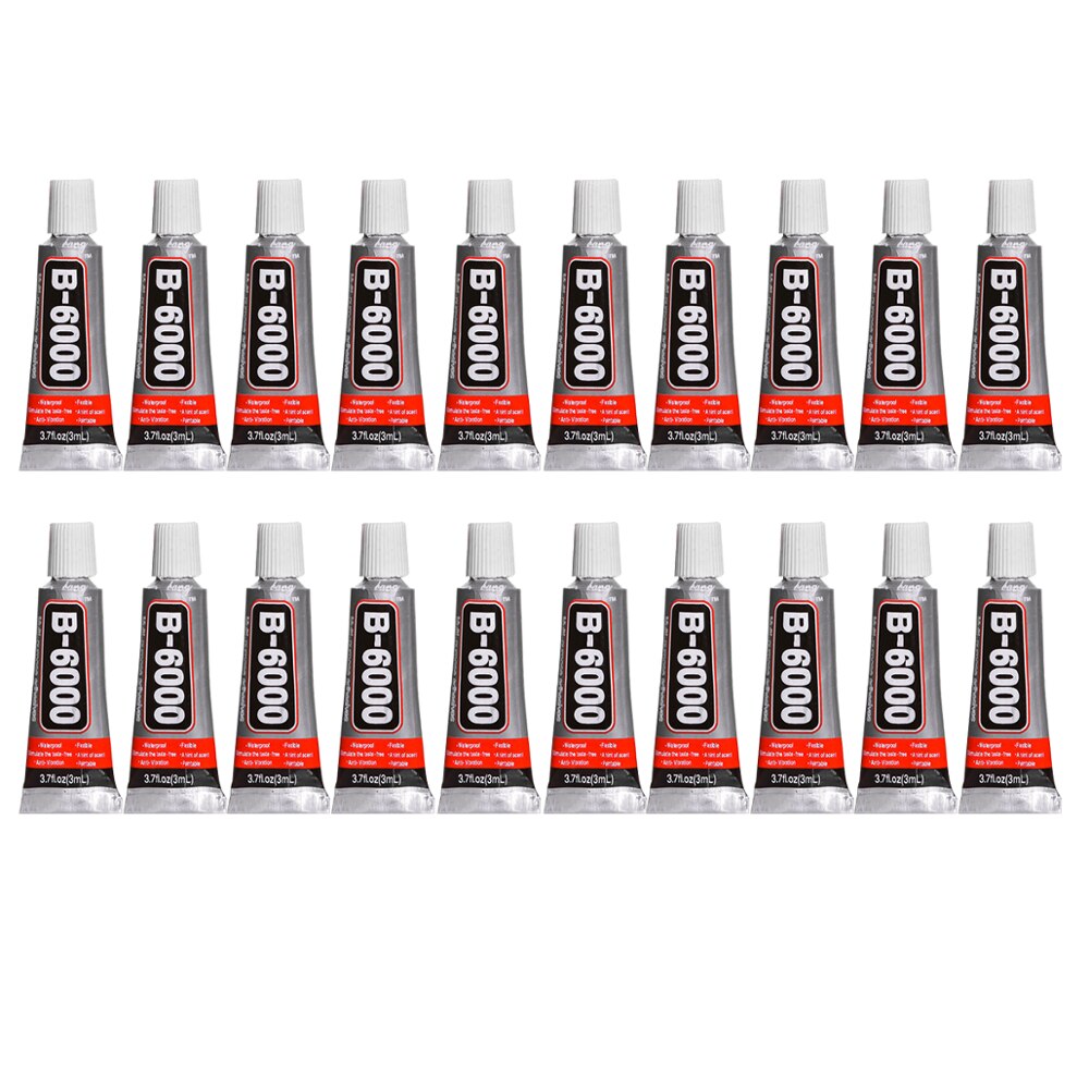 10 pz 3ml E8000 colla resina epossidica tessuto strass scuola Scrapbooking B7000 adesivo Super forte B6000 trasparente cianoacrilato 502