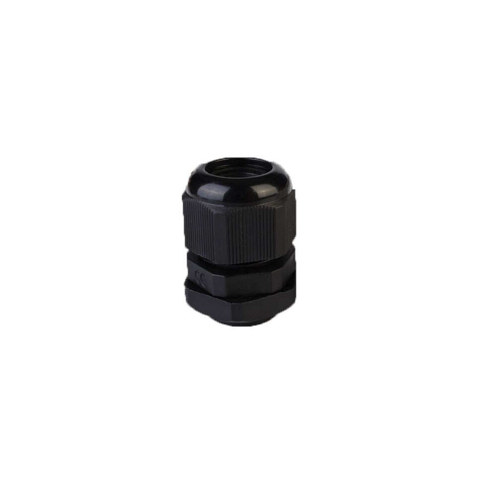 Ledning og kabel vandtæt samling nylon plastik stik sort hvid farve  ip68 passer 3mm to 25mm leder