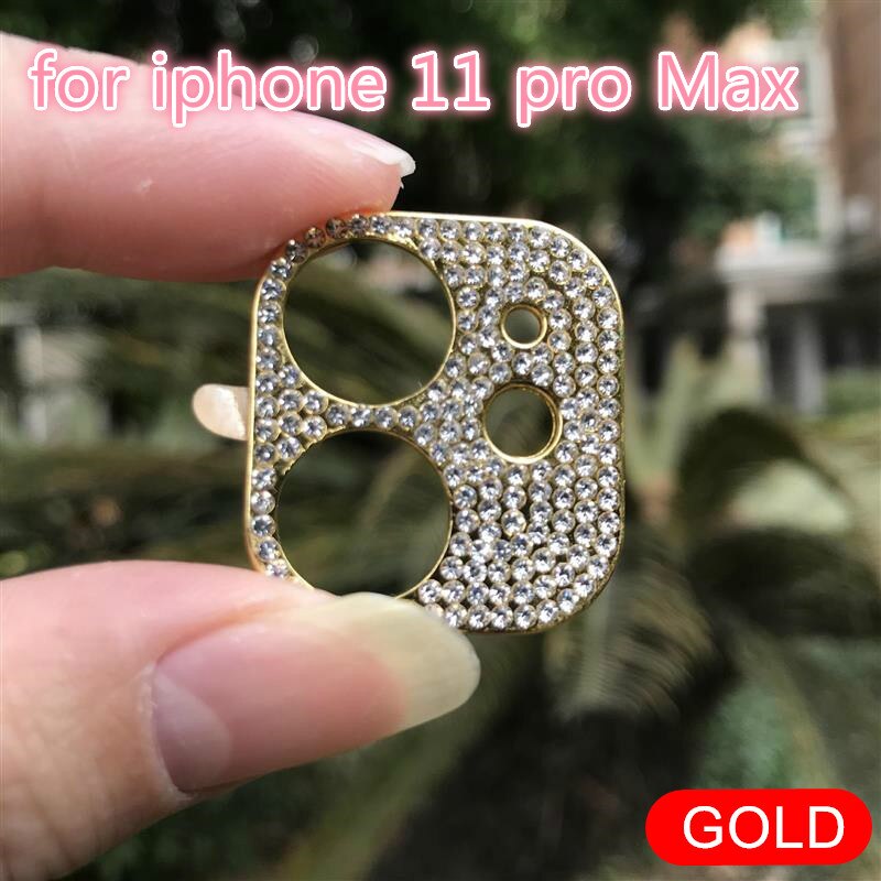 Bling Diamond Camera Lens Protector For iPhone 11 Pro Max Glitter Rhinestone Camera Protective Ring For iPhone 11 Pro Max Cover: 10