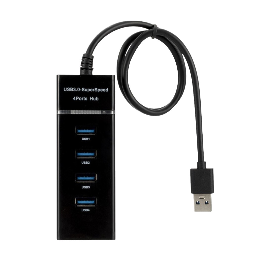 4-port USB 3.0 HUB Splitter High Speed HUB High-Speed Multi Expansion For Desktop PC Laptop Adapter USB 3.0 1 to 4 HUB