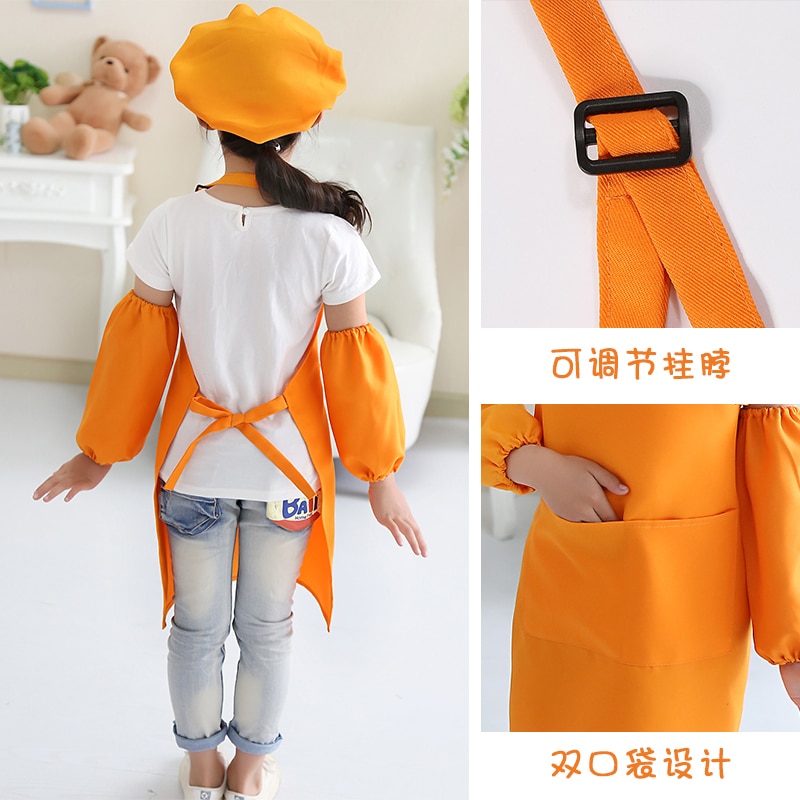 Kinderkamer kunst schilderen koken bakken schorten kind kleuterschool verf kleding voor kinderen