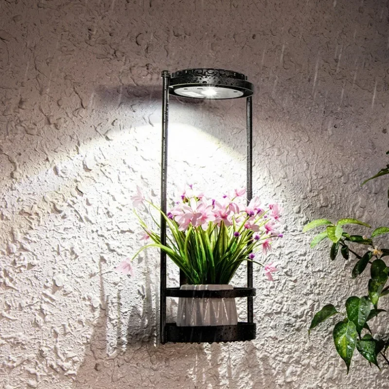 1 stuks zonne-tuinlamp, upgrade waterdichte zonne-lantaarn, heeft twee verlichtingsmodi zonne-buitenlamp tuindecoratie