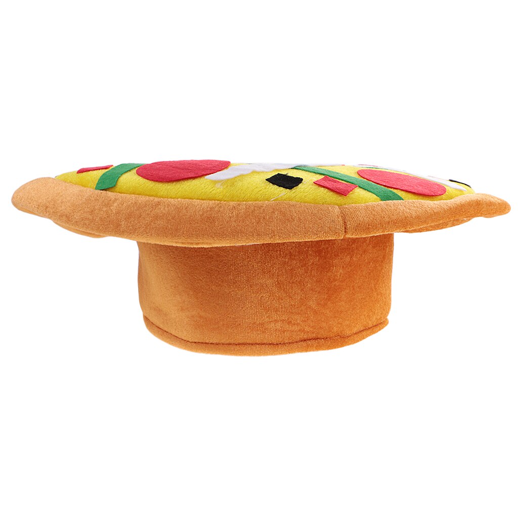 Bachelorette vuxen unge pizza form hatt jul karneval födelsedag höna party cap kostym prop bröllopsfest hatt dekoration access