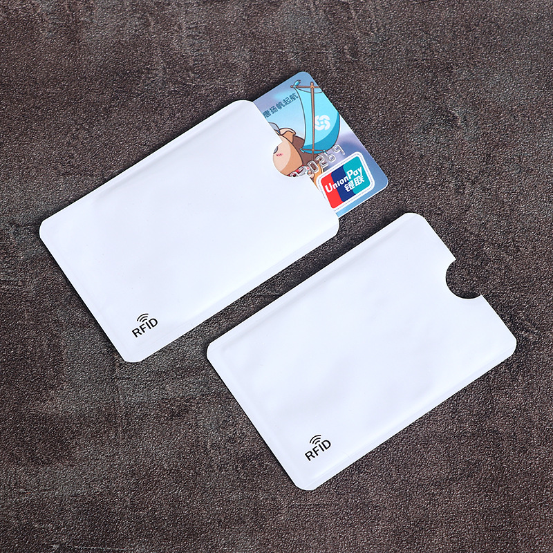 10Stck NFC RFID Karte Ärmel Schutz Anti Scan Aluminium Folie Karte Halfter Identität Diebstahl Schutz Für Bank Kreditkarte Reisepass: Licht Grün