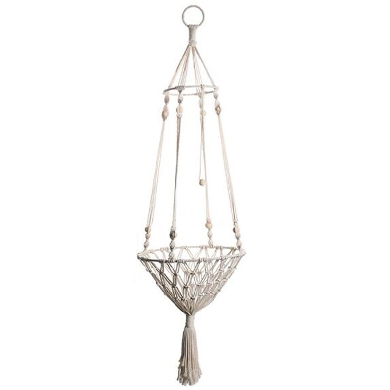 Grand hamac en macramé pour chat et chien, balançoire suspendue, panier pour animal de compagnie, accessoire pour la maison, lit pour chien et chat, 2022: Default Title
