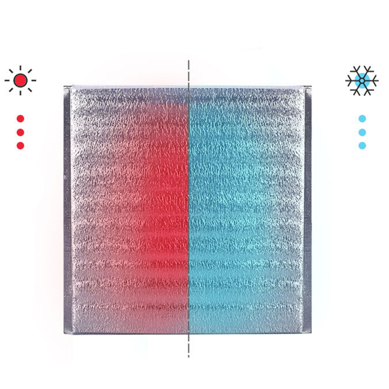 50Pcs Lunch Cooler Bag Insulation Folding Picnic Portable Ice Pack Food Thermal Bag Food Drink Carrier Insulated Bag Pr