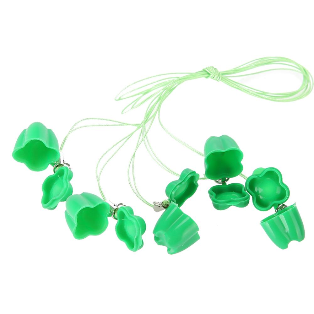 Caja de plástico para guardar dientes de leche de bebé, 5 uds., con cuerda, organizador de ahorro de dientes, con estuche para collar, , memoria infantil