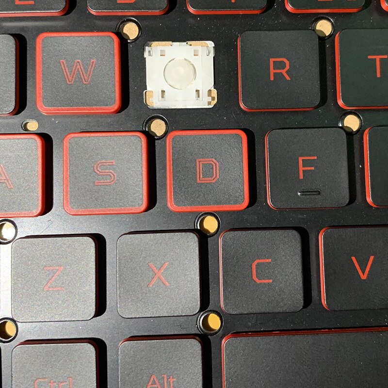 Tapa de tecla de repuesto, Clip de tijera y bisagra para teclado Acer Nitro 5, 7, AN515-54, AN715-51, AN515-55, 44, AN515-43, 52