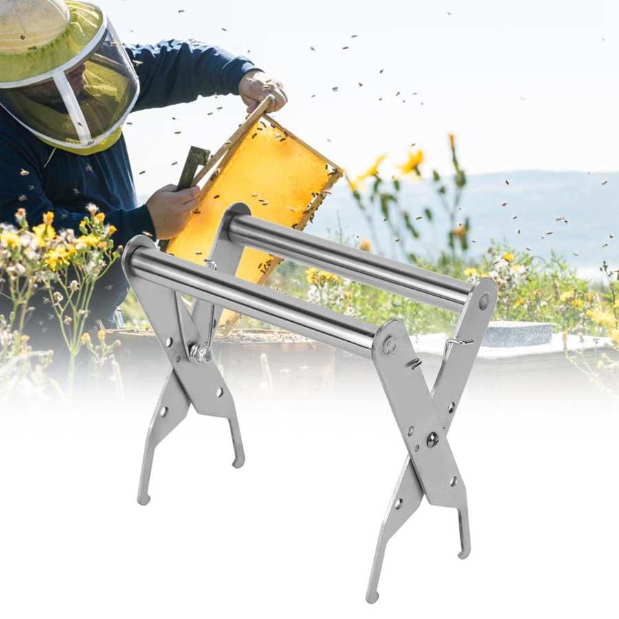 Stainless Steel Bee Frame Clip Clamp Beehive Equipment Beekeeping Tool Accessoryer Bee Hive Frame Holder Honeycomb Frame Clip