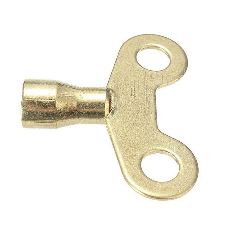 VOPPV 2pcs Fuacet key For water tap Solid Brass lock Hole Bleed Square Key Socket Faucet Tap Water Key Plumbing Radiato S3F6