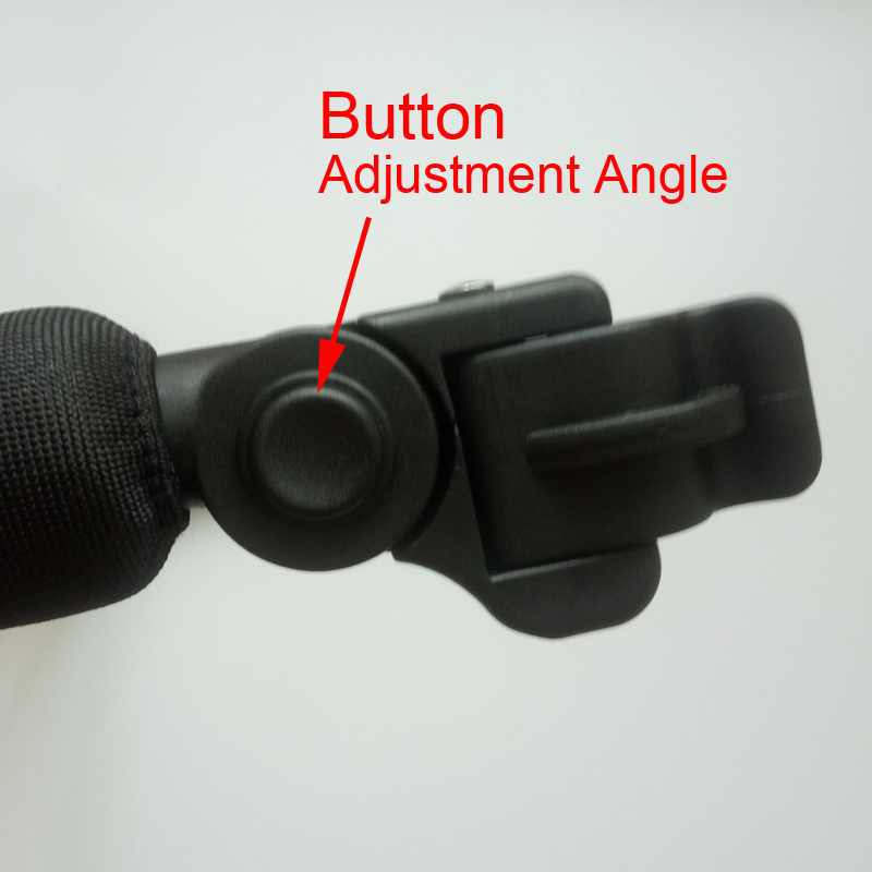 Babyklapvogn armlæn til rund rørstativ diameter 1.9cm omkreds 6cm justering gelænder passer til maclaren techno xlr xt arc