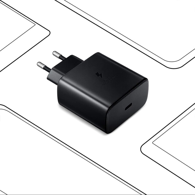 Samsung originale 45W EU US UK USB-C caricabatterie super adattivo per ricarica rapida 100CM PD cavo per Galaxy S21 S20 nota 20 Ultra nota 10