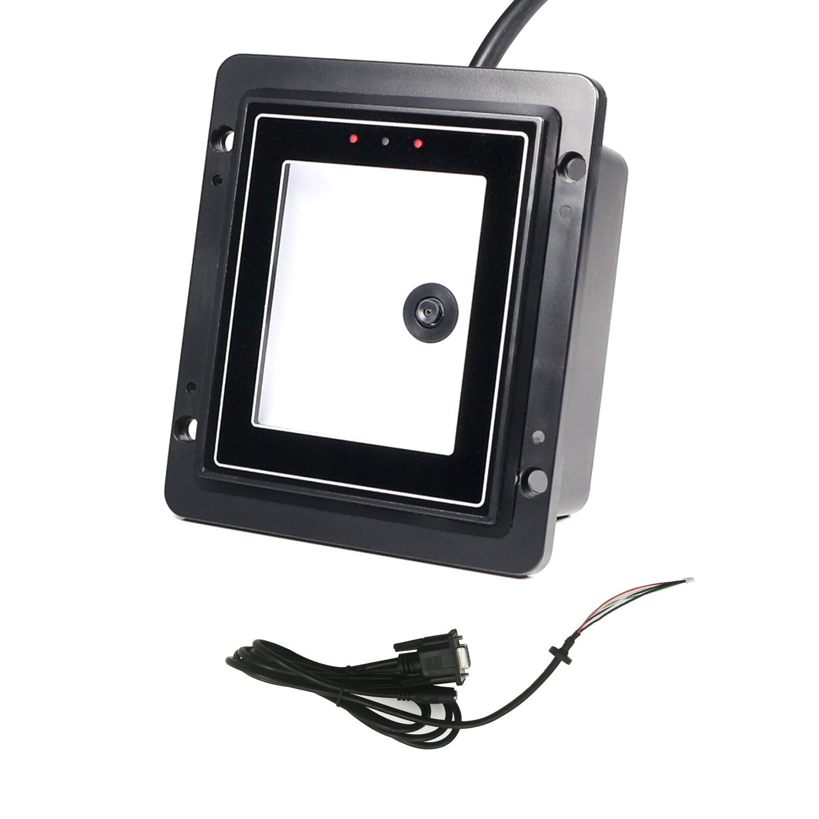 Embedded 1D 2D Barcode Scanner QR Bar Code Reader Module Scanner Auto Scanning for Gate Machine Tickets Checking Mobile Payment: RS232 