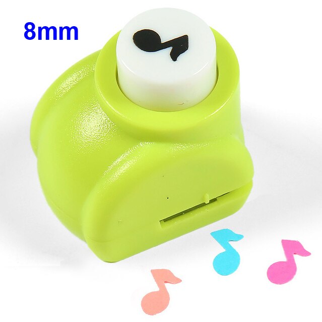 1PC Hole Punch Craft DIY Scrapbooking Cards Printing Paper Shaper Mini Cutter Random Color best: musicnote