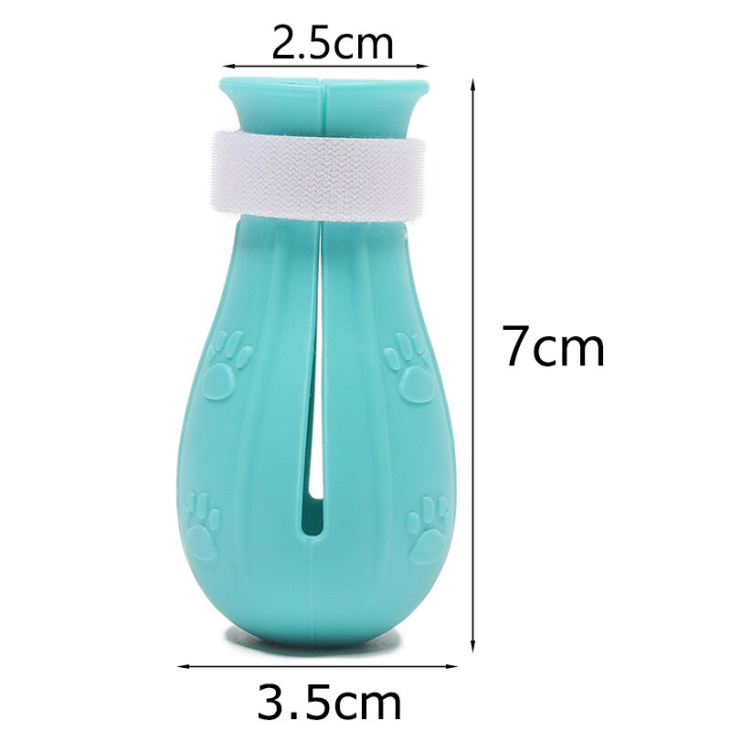 Calcetines de baño de silicona para gatos, antiarañazos, accesorios para mascotas, suministros para perros