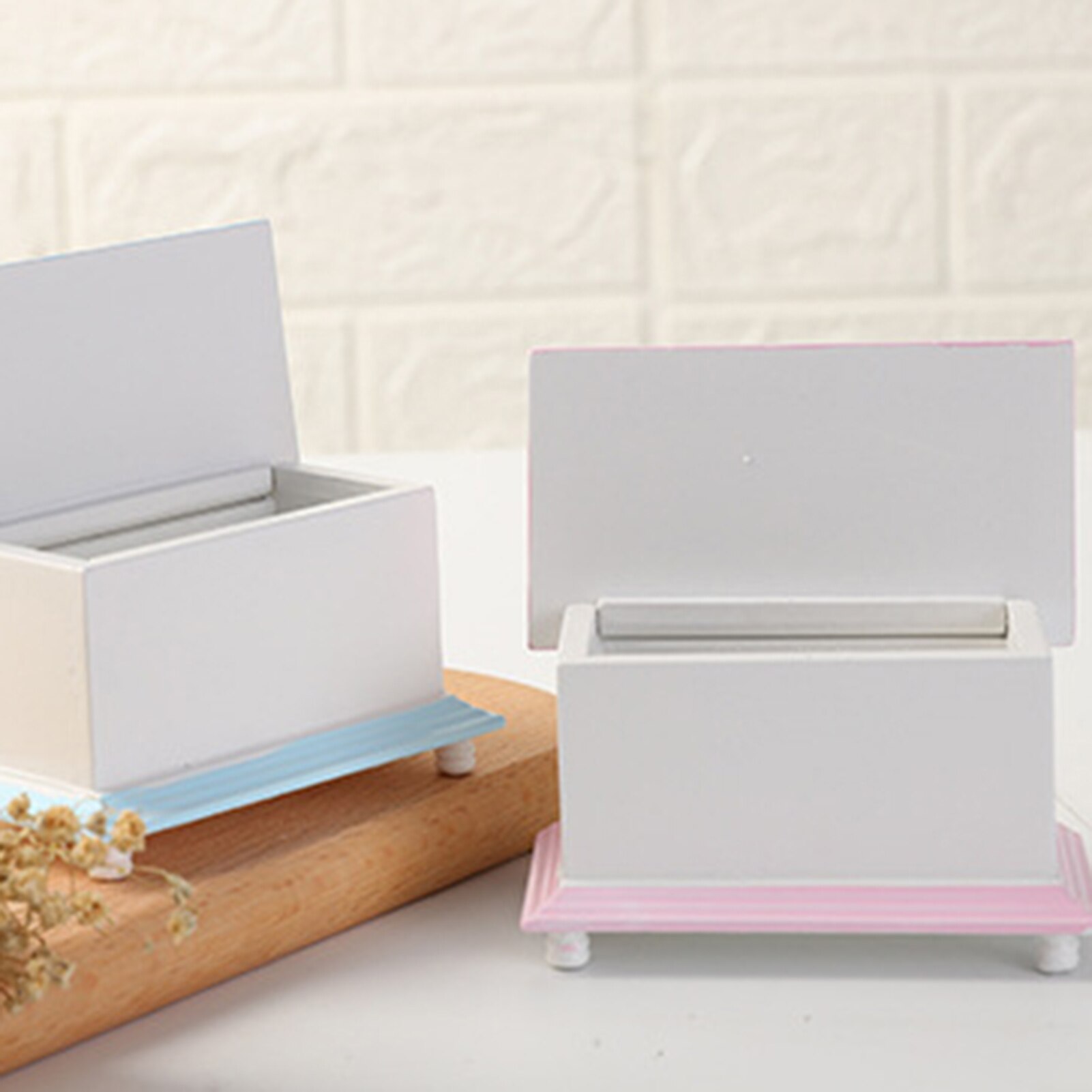 1:12 Dollhouse Diy Miniatuur Mini Simulatie Meubels Decor Speelgoed Box Container Kids Educatief Speelgoed Voor Kinderen