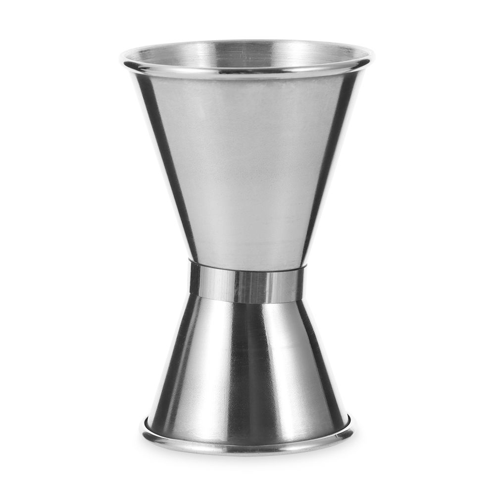 Stainless Steel Cocktail Shaker Measure Cup Dual Shot Drink Spirit Measure Jigger Kitchen Bar Tools: Type 2-20-40ml
