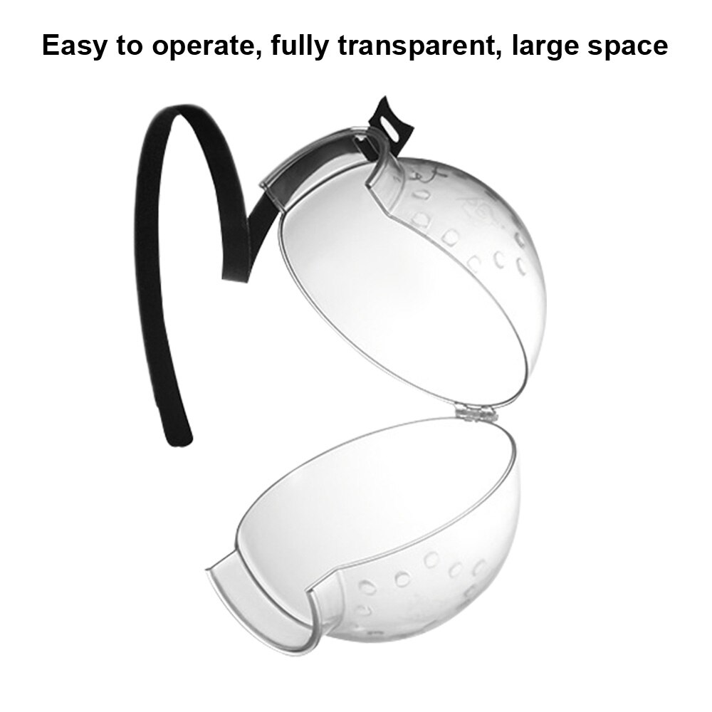 Anti-Licking Grooming Mask Cat Muzzle Anti-Bite Breathable Bath Grooming Protective Space Hood Cat Grooming Supplies