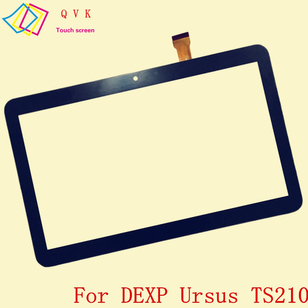 Schwarz 10,1 Zoll für DEXP Ursus TS210 tablet pc kapazitiven touchscreen glas digitizer-bereich