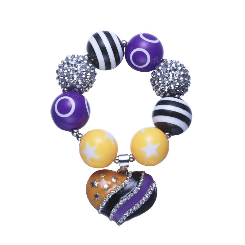 Neue Baby Jungen Mädchen Kinder Armband Unabhängigkeit Tag Acryl Perlen Armband 4th von Juli Decor Schmuck für Kinder