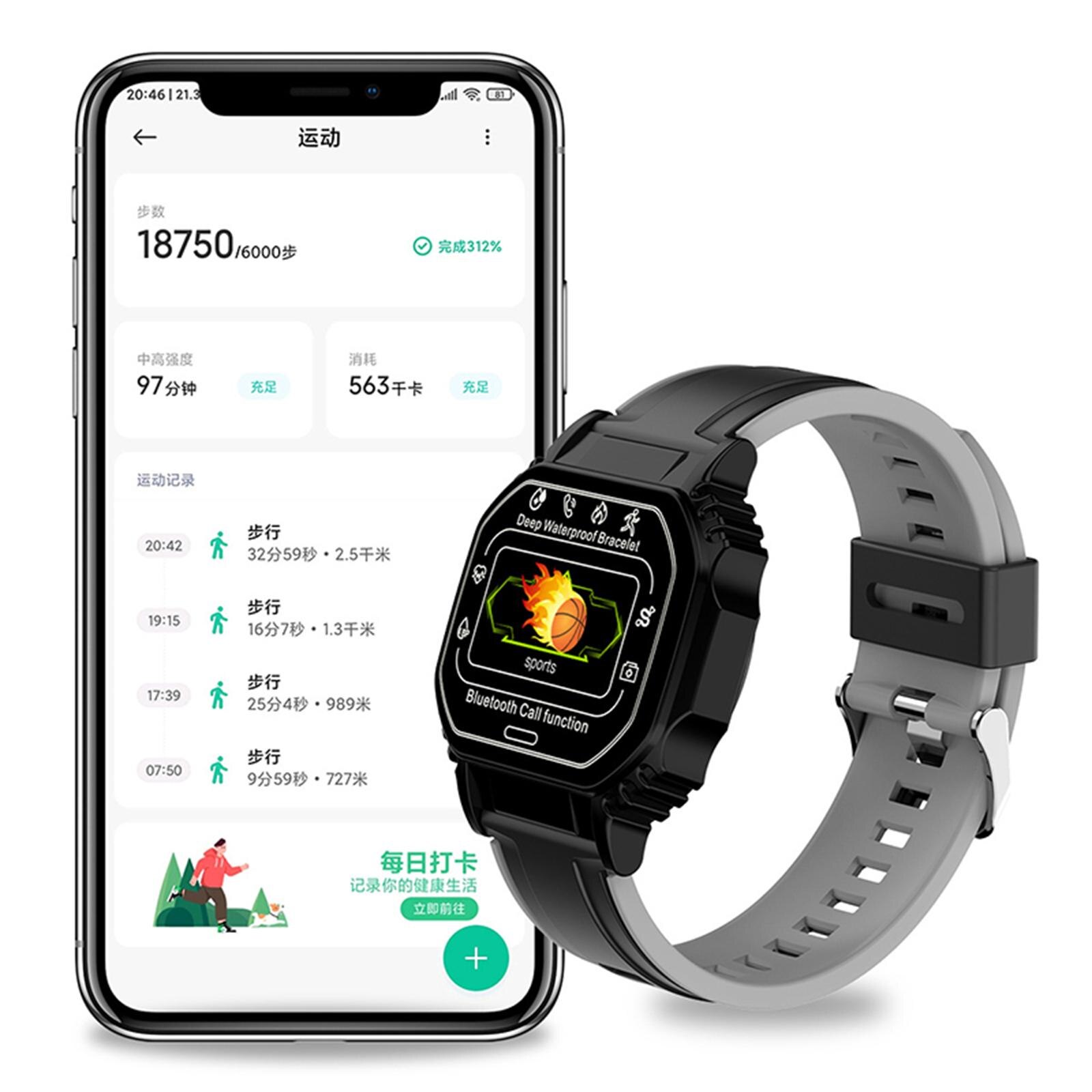 B2 Smart Watch Smartwatch Alarm Clock Sleep Monitor Fitness Tracker Bracelet Heart Rate Monitor Waterproof Sports Watch