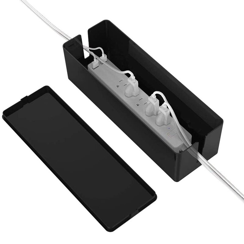 3 Pcs Cable Management Box Cable Storage Box Surge Protector Oversized Large Small Junction Box for Concealed Cables