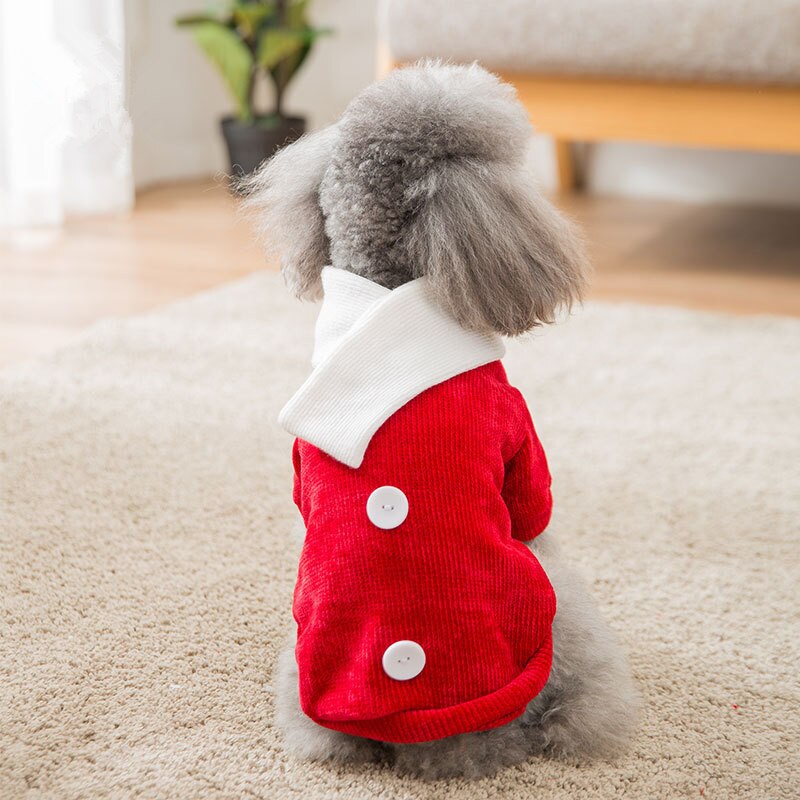 Vêtements de noël pour chiens | Chandail et manteau d'hiver pour animaux de compagnie, vêtements pour chiens du nouvel an, Costume pour chat, chiot, manteau pour animaux de compagnie Xams