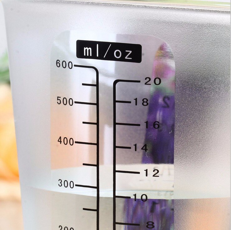 Hostweigh Maatbeker Keukenweegschaal Digitale Beker Weegschaal Elektronische Tool Schaal met Lcd-scherm Temperatuur Meting Cups
