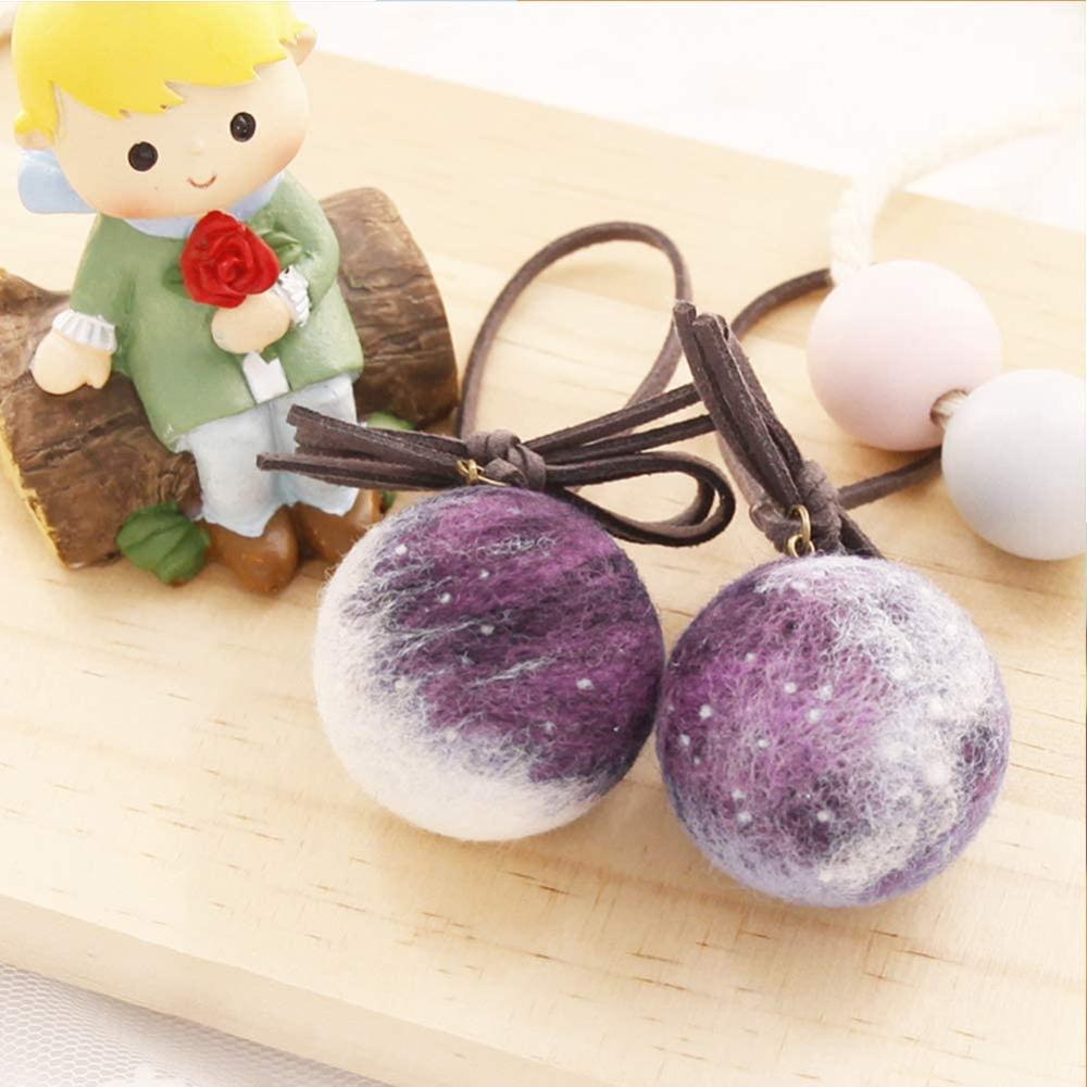 LMDZ 3.53oz Multicolor Wool Roving Yarn, Wool Felting Supplies,Pure Wool, Chunky Yarn, Spinning Wool Roving for Felting DIY