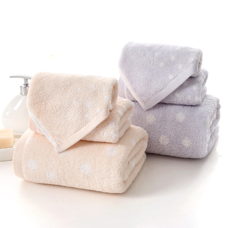 Pure Cotton Super Absorbent Large Towel Face/Bath Towel Thick Soft Bathroom Towels Comfortable Beach Towels Bathroom Towel Sets